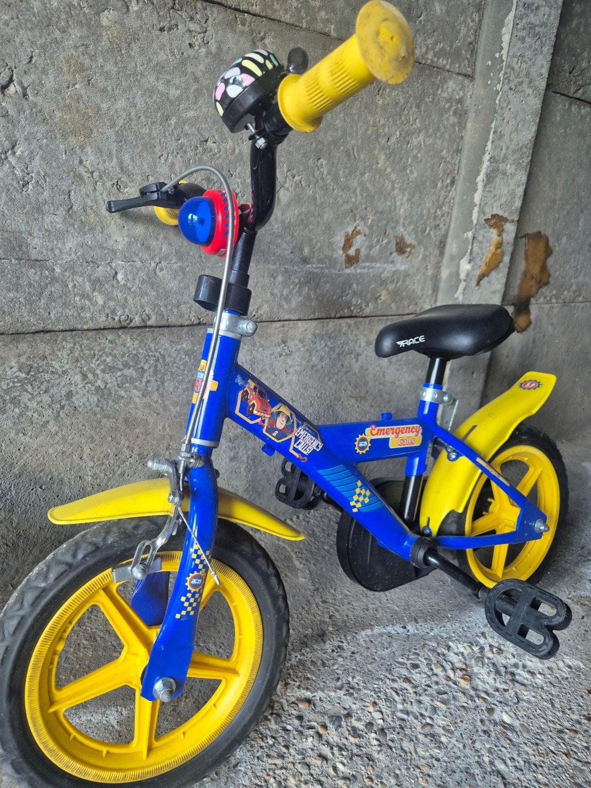 Brandweermansam fietsje 10inch, Fietsen en Brommers, Ophalen