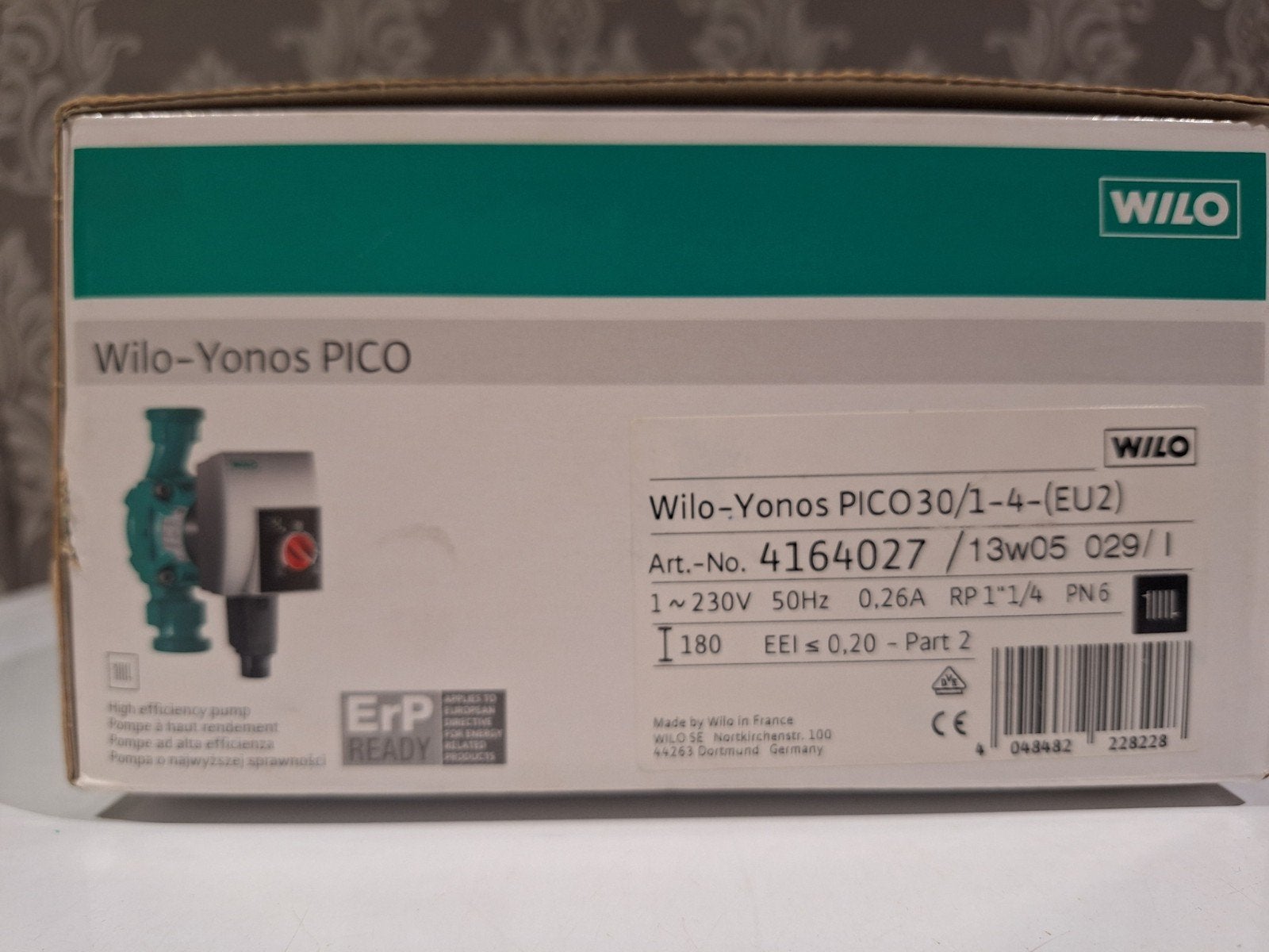 Wilo circulatie pomp [nieuw], Verzenden