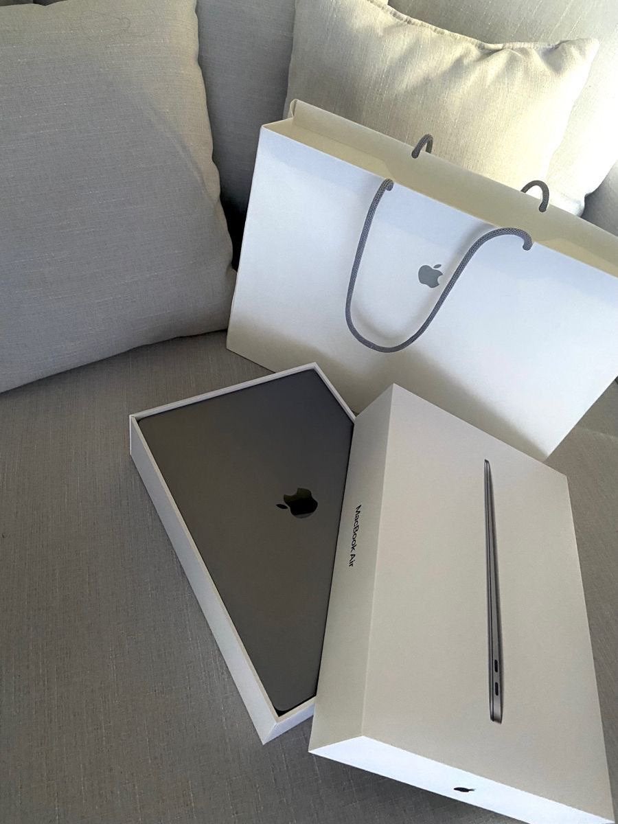 Macbook Air spacegrey, Ophalen of Verzenden, Zo goed als nieuw