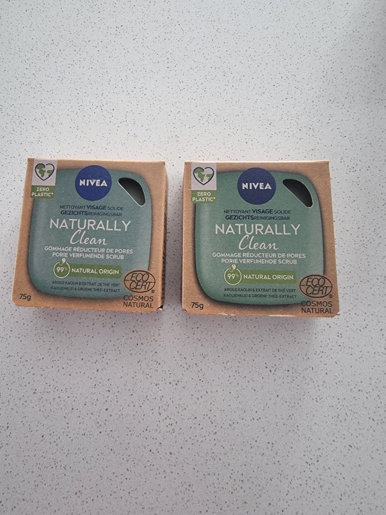 Nivea gezichtreinigingsbar (2x), Bijoux, Sacs & Beauté, Beauté | Soins du corps, Enlèvement ou Envoi, Neuf, Baignoire & Douche