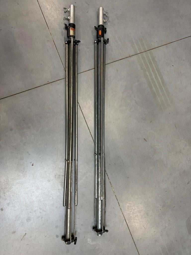 2x Doughty lightstand, Musique & Instruments, Pieds, Enlèvement, Utilisé, Pied, Autres instruments