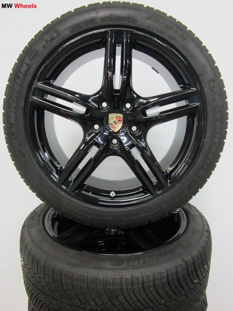 Originele Porsche Panamera 971 20 inch velgen winterbanden, Auto-onderdelen, Banden en Velgen, Gebruikt, -, -, Banden en Velgen