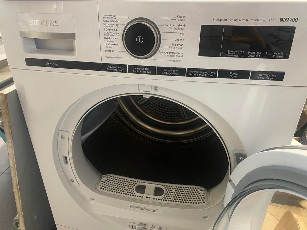 Sèche-linge Siemens Sèche-linge à pompe à chaleur, 8 à 10 kg, Enlèvement, Classe énergétique A ou plus économe