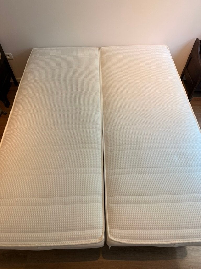 Matelas ergonomique 160x200 (2x 80x200) Sleeplife État neuf, Maison & Meubles, Enlèvement, 80 cm, Matelas
