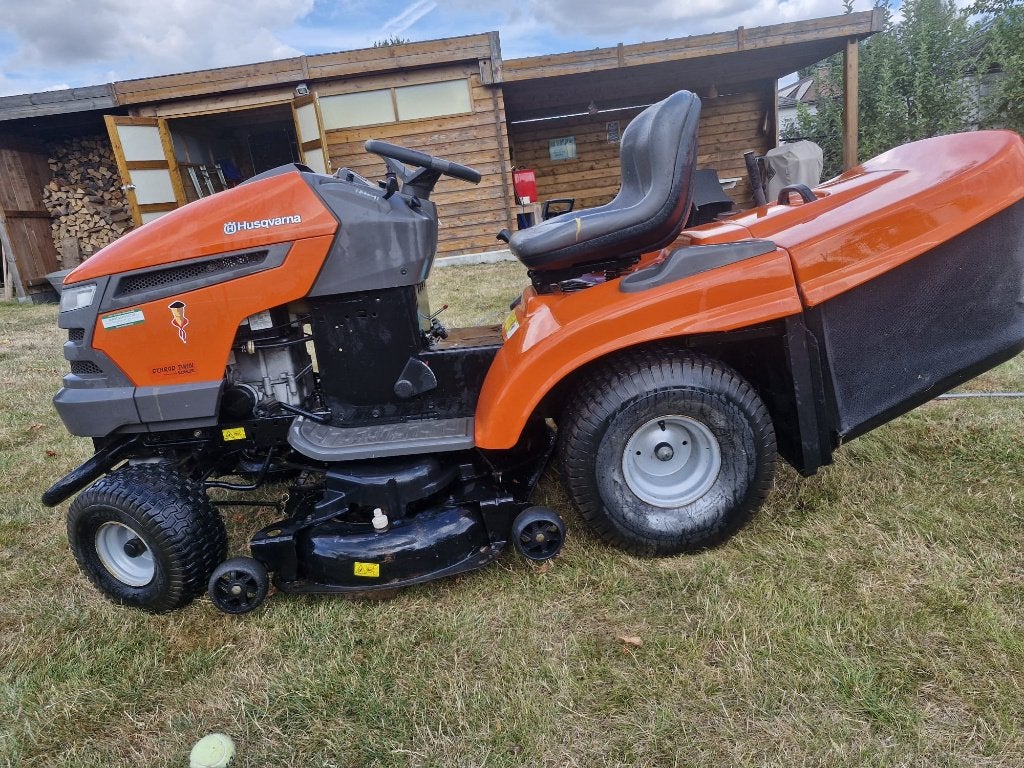 Zitmaaier Husqvarna 20PK, Tuin en Terras, Zitmaaiers, Ophalen, Gebruikt, Elektrische starter, 90 tot 120 cm