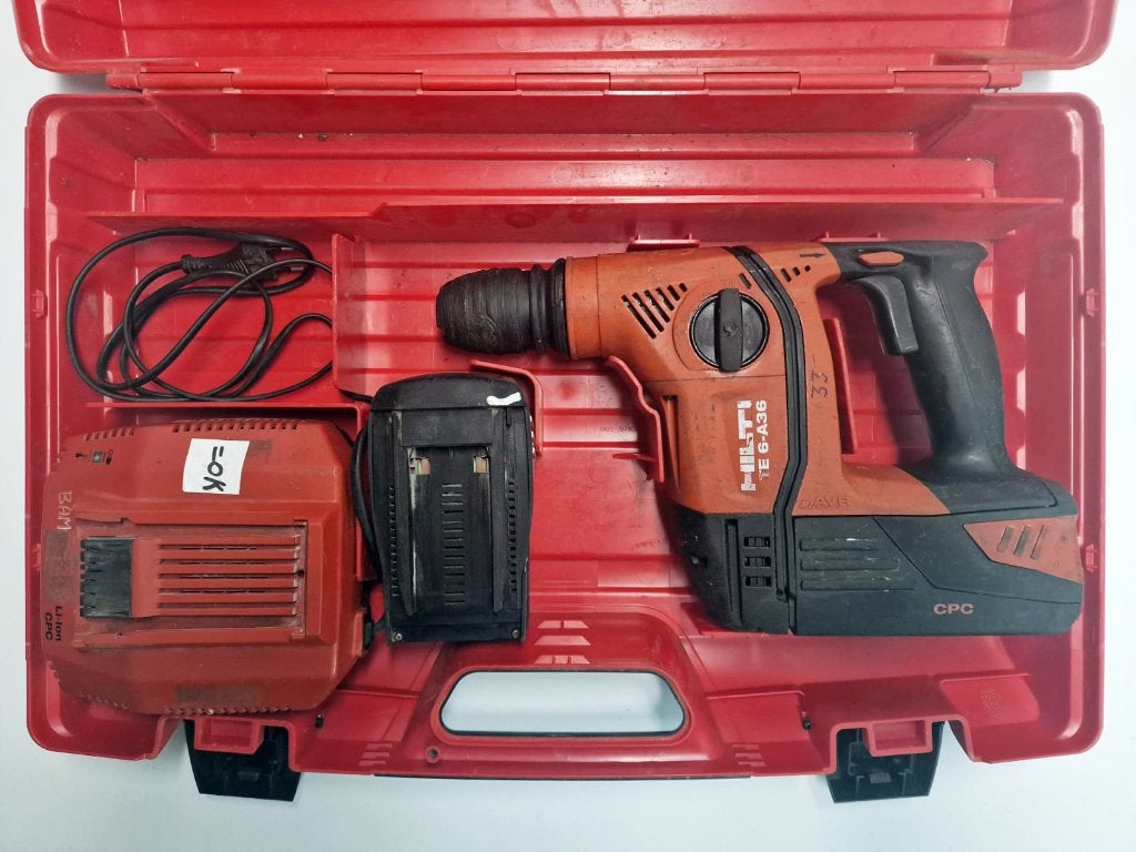 Hilti TE 6-A36 AVR klopboormachine, Doe-het-zelf en Bouw, Ophalen of Verzenden, Gebruikt, Accuboormachine, Hilti
