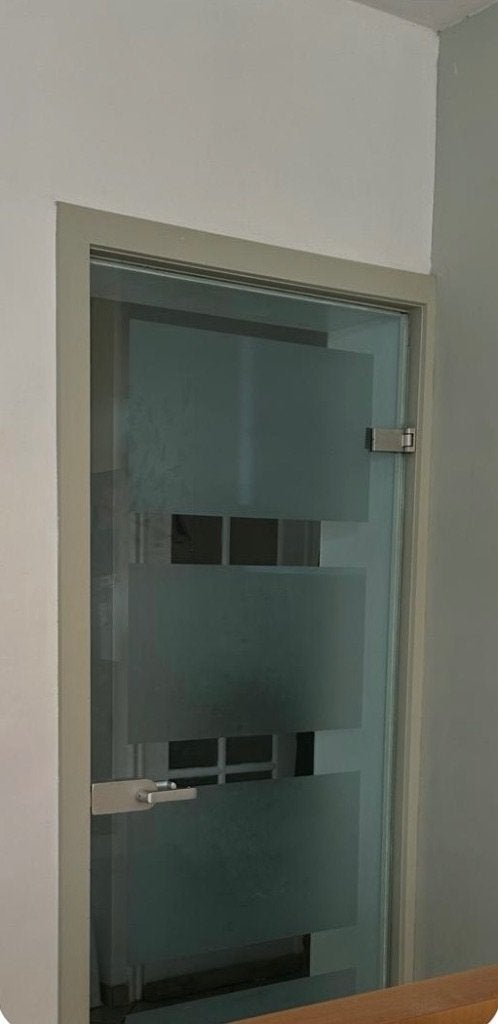 Glazen deur, Doe-het-zelf en Bouw, Ophalen, Gebruikt, 80 tot 100 cm, Binnendeur