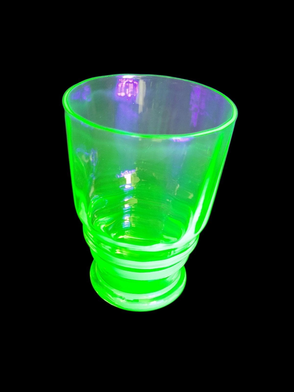 uranium drinkglas, Ophalen of Verzenden