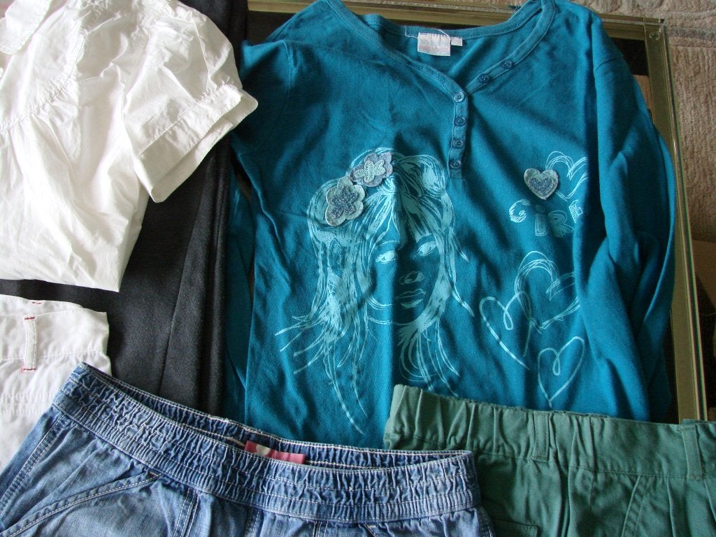 pakket meisjes kleding maat 158 (12-13 jr)  zomer, Ophalen, Gebruikt, Meisje, Setje