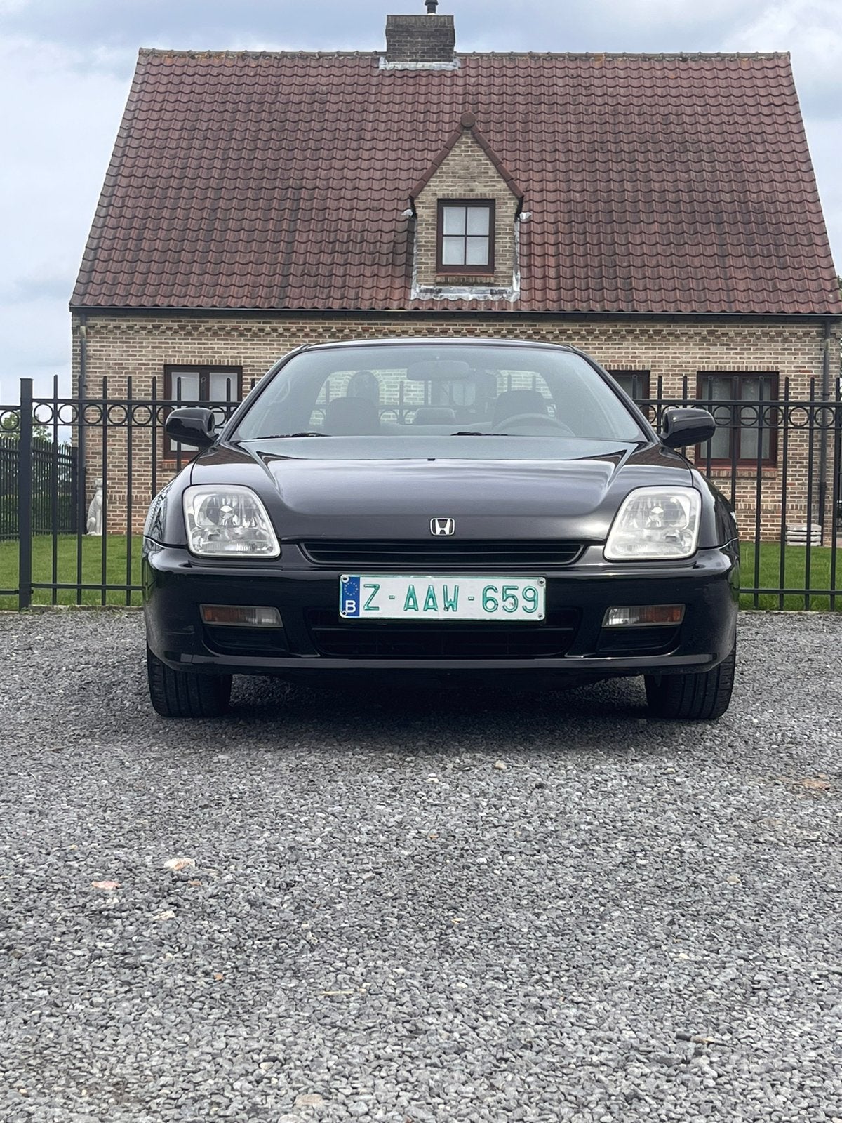 Honda Preluda 2.0 benzine, 1997 bouwjaar, 173.000 km, Auto's, Honda, Lederen bekleding, Zwart, Prelude, Zwart