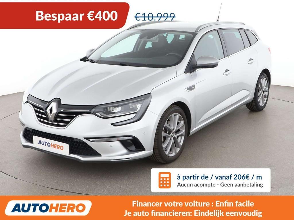 Renault Mégane 1.2 TCe Limited, Autos, 1197 cm³, Argent ou Gris, Boîte manuelle, Noir