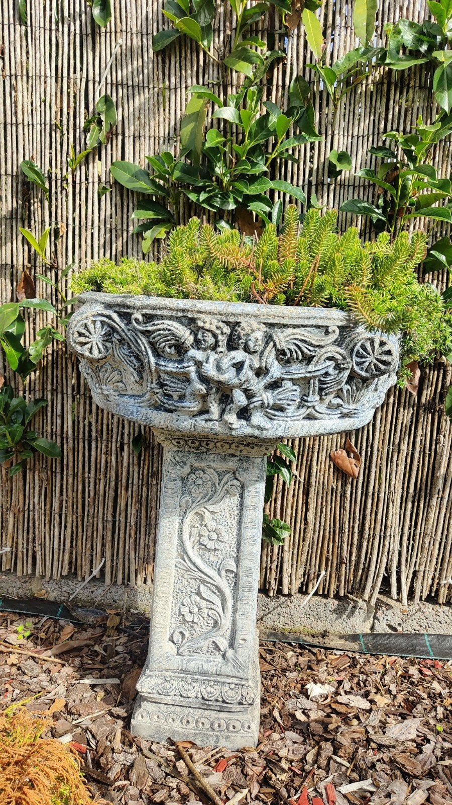 tuin ornament, Enlèvement, Utilisé