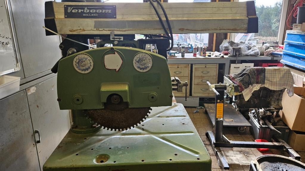 Afkortzaag Verboom, Doe-het-zelf en Bouw, Ophalen, Gebruikt, 70 mm of meer, Verboom