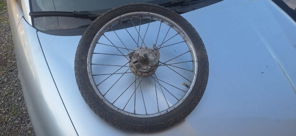 Peugeot 103 voorwiel, Fietsen en Brommers, Ophalen of Verzenden, Gebruikt, Overige typen