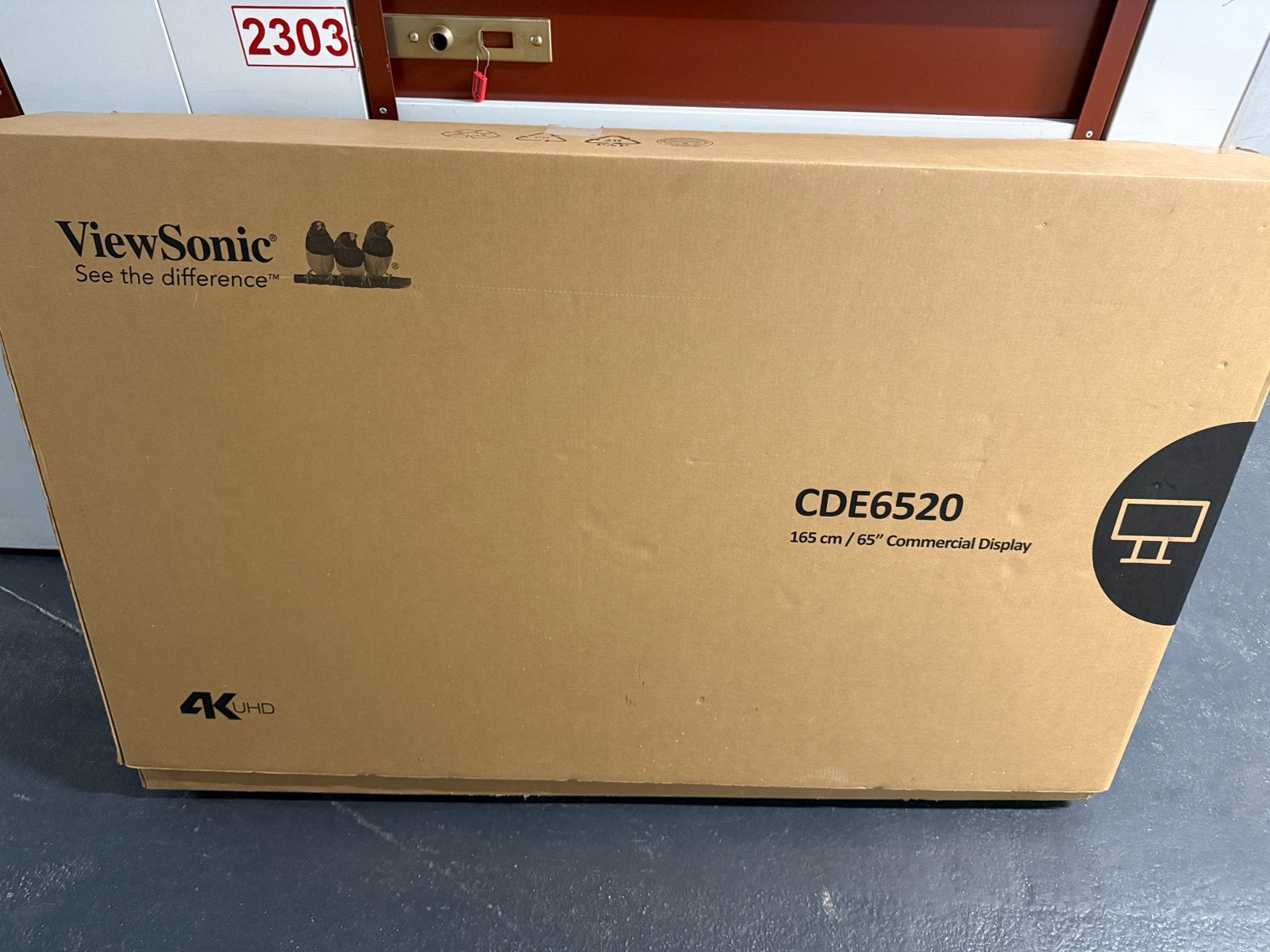ViewSonic CDE6520 – Écran professionnel 65” 4K UHD – Neuf, Enlèvement, Neuf