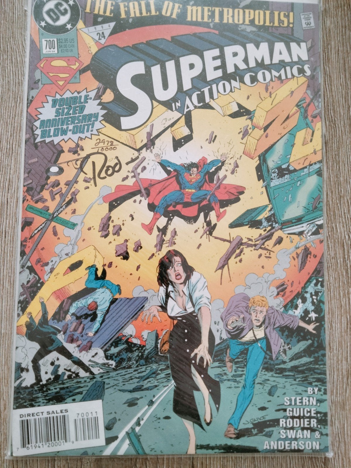 Marvel Superman signed CoA, Boeken, Ophalen of Verzenden
