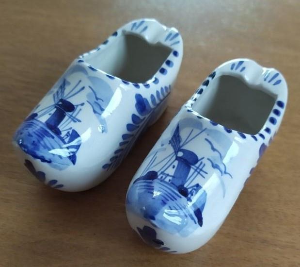 2 Sabots - Delfts blauw aardewerk, Ophalen of Verzenden