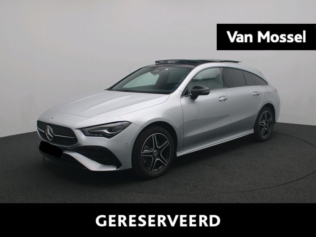 Mercedes-Benz CLA 250 e AMG Line Shooting Brake + PANORAMISC, Auto's, Mercedes-Benz, CLA, Stof, Gebruikt, 4 cilinders