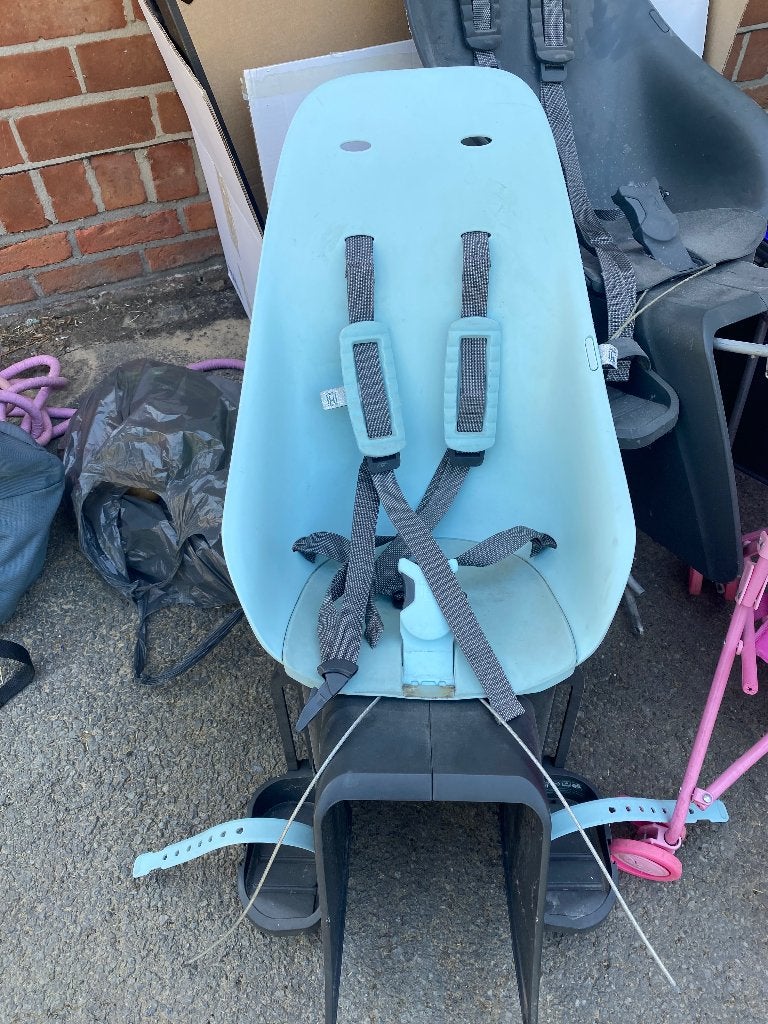 Kinderzitje fiets, Ophalen, Achterzitje, Voetsteuntjes, 15 t/m 36 kg