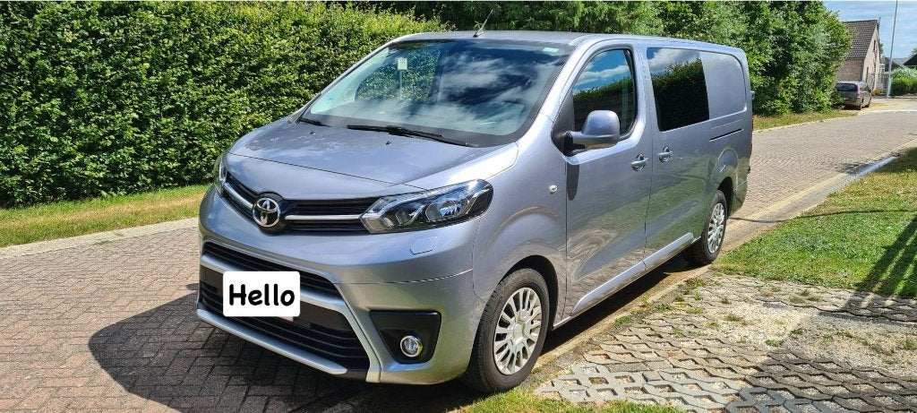 Te koop Toyota proace, Auto's, Bestelwagens en Lichte vracht, Dealer onderhouden, Stof, Euro 6, 4 cilinders