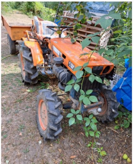vend mini tracteur kubota B7000, Enlèvement, Utilisé, Autres marques, Jusqu'à 2500
