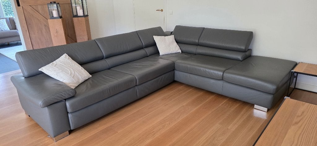 Hoeksalon, Enlèvement, Comme neuf, Cuir, Modern