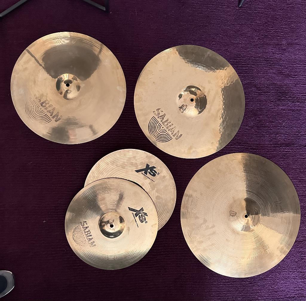A VENDRE CYMBALES SABIAN, Musique & Instruments, Enlèvement ou Envoi, Comme neuf, Autres marques