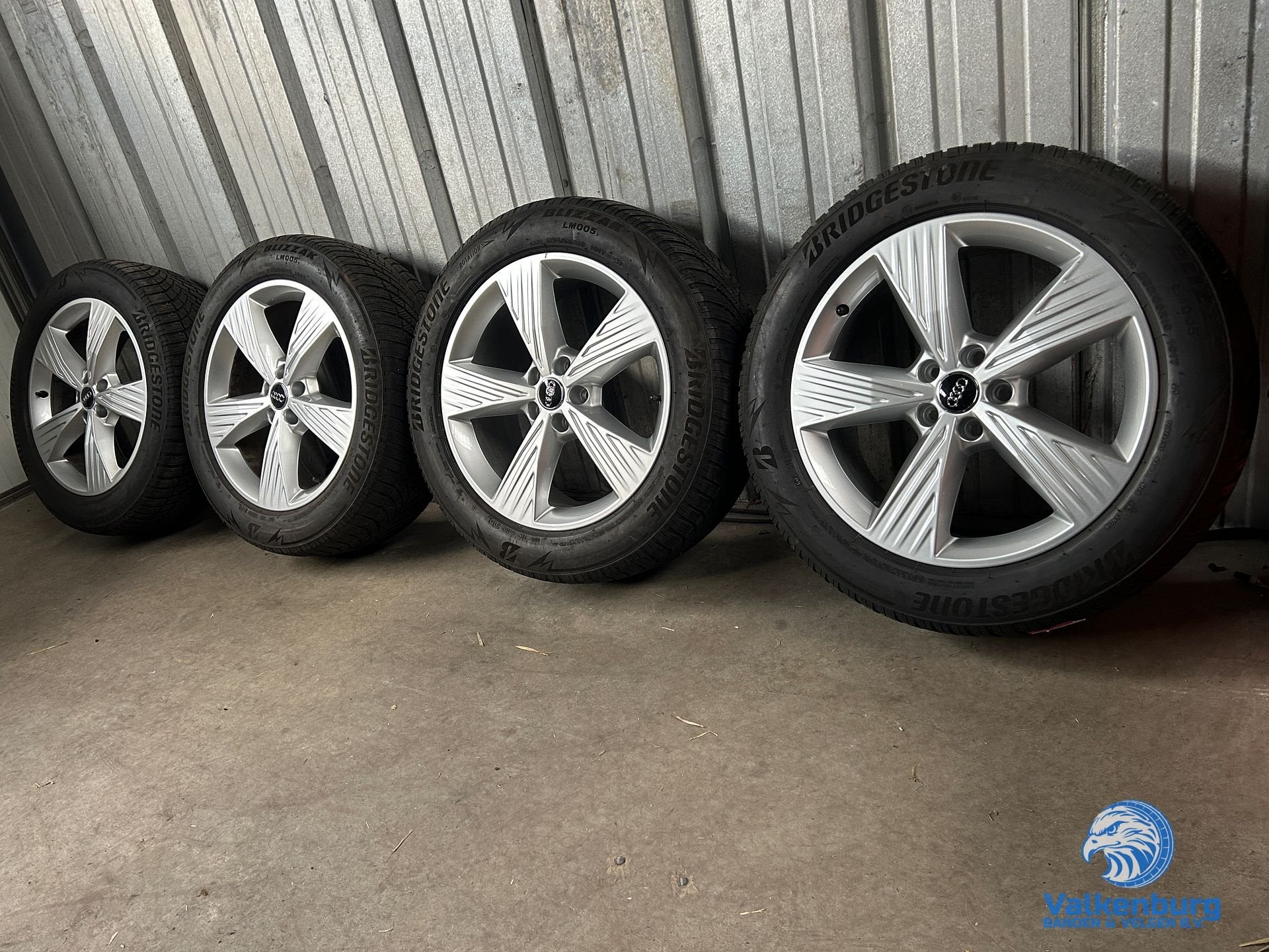 7mm! Originele Audi Q4 E-tron 89A 19 inch velgen 5x112 winte, Auto-onderdelen, 19 inch, Gebruikt, -, -
