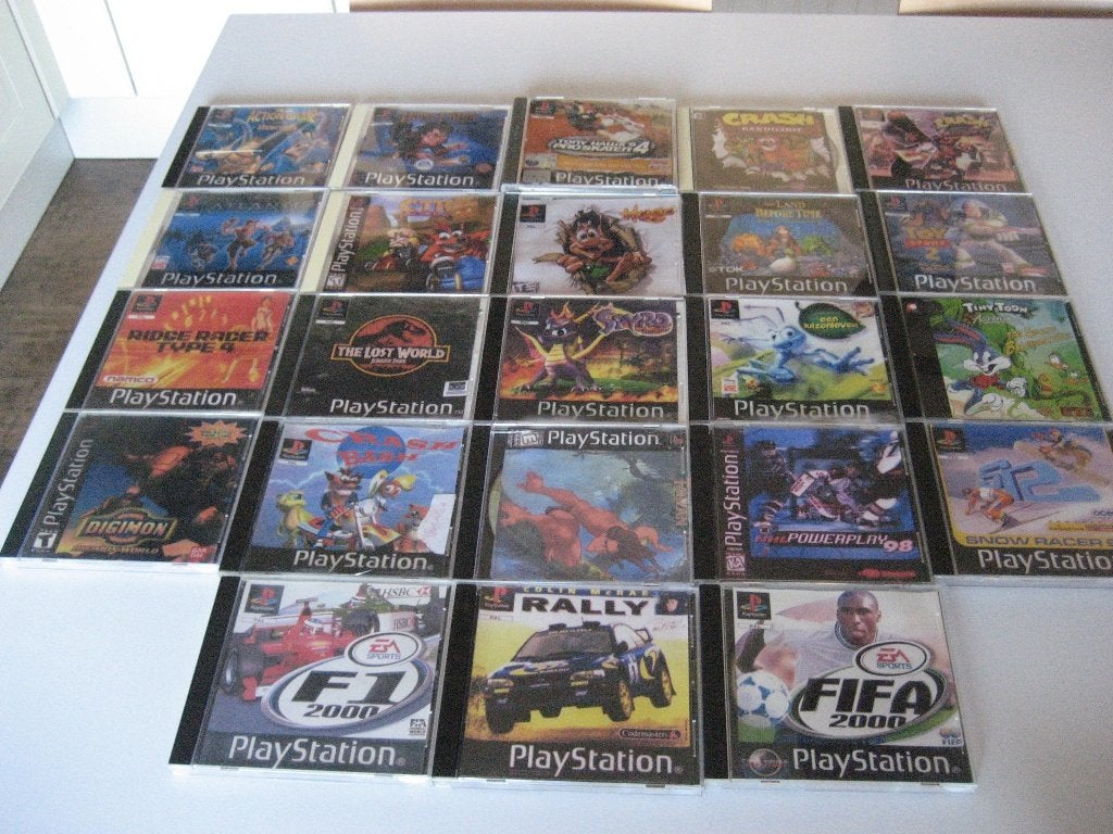 LOT PLAYSTATION GAMES: NOSTALGIE!, Elektronische apparatuur, Ophalen of Verzenden, Gebruikt