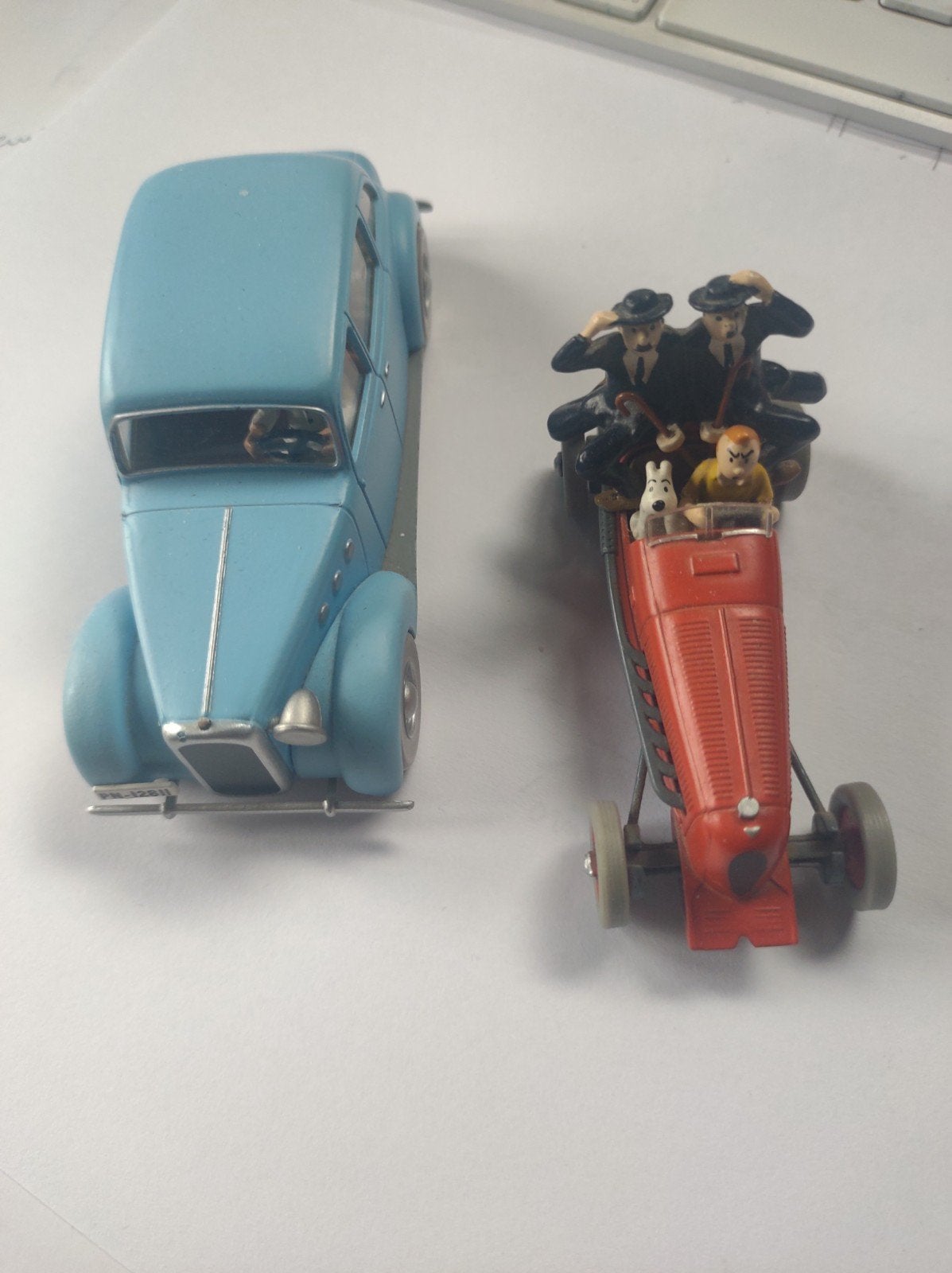 Kuifje Tintin Hergé Moulinsart 1/43, Verzenden, Gebruikt, Auto, Overige merken