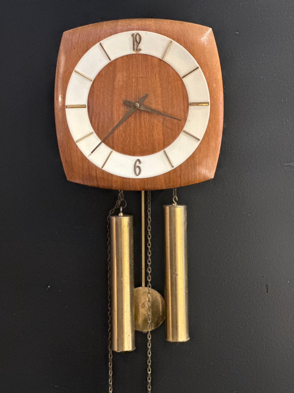 Junghans midcentury wandklok – restauratieproject, Enlèvement ou Envoi