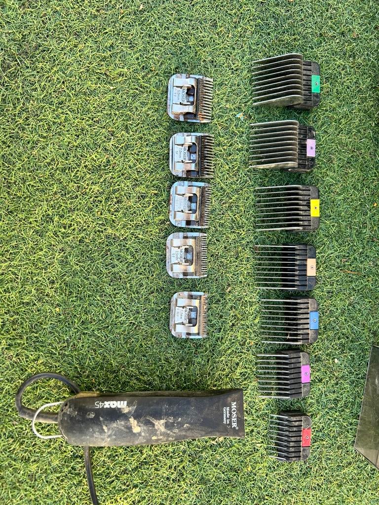 Professionele honden trim  Moser, Ophalen