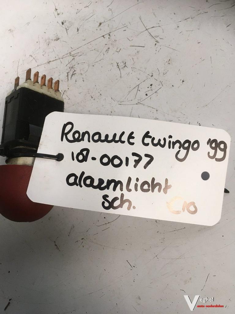 Renault Twingo 1999 Alarmlichtschakelaar, -, Utilisé, -, -