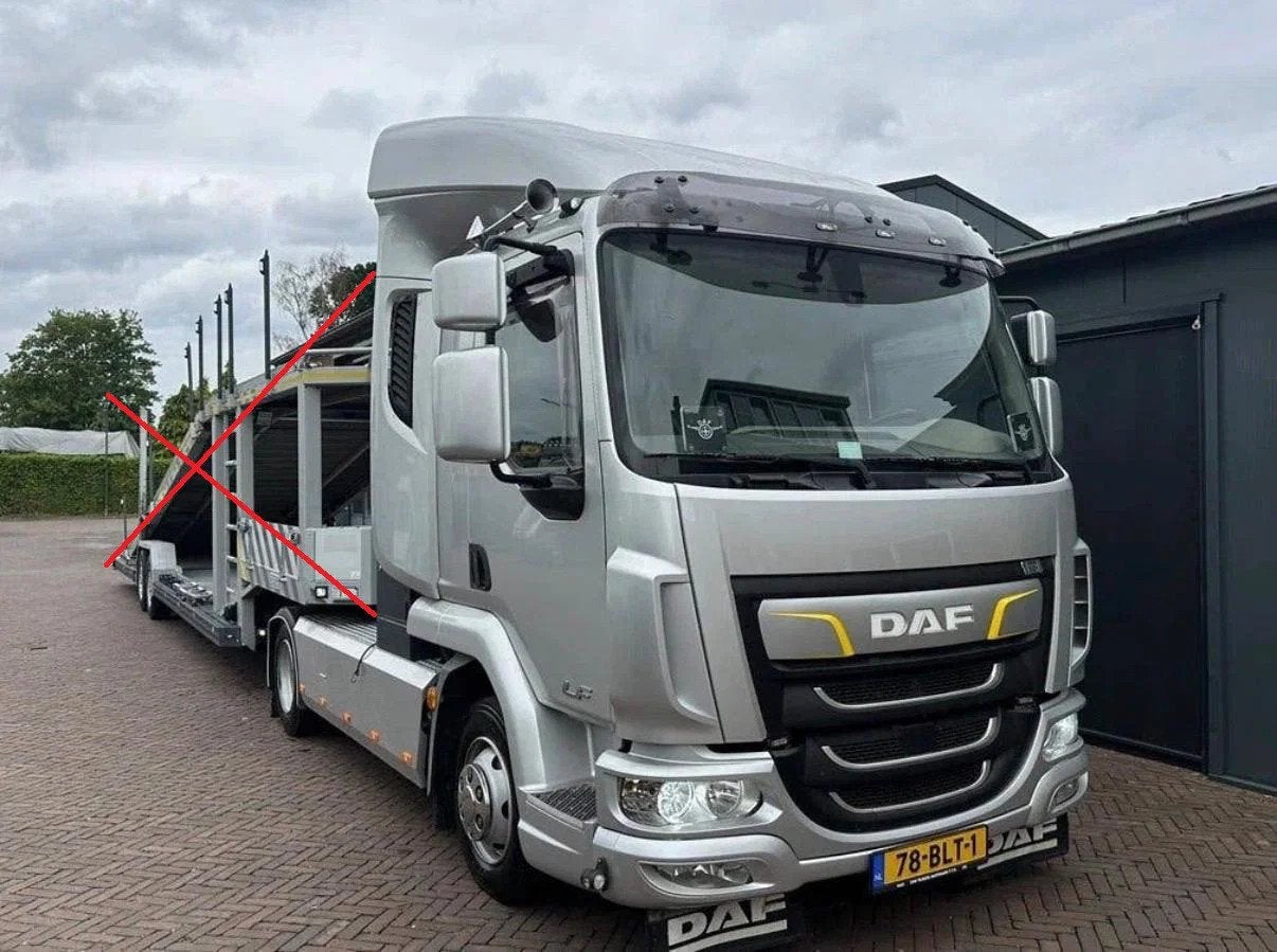DAF LF 230 Trekker Showtruck 6 Cylinder 1st Owner Euro 6 Ori, Autos, Argent ou Gris, Euro 6, Diesel, Automatique
