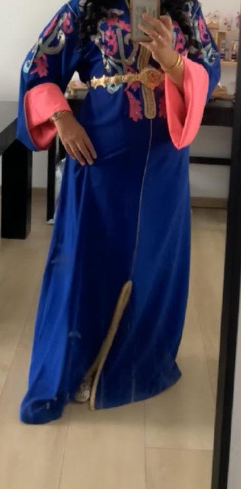 Elegante Marokkaanse Kaftan / Djellaba, Kleding | Dames, Ophalen, Zo goed als nieuw, Roze
