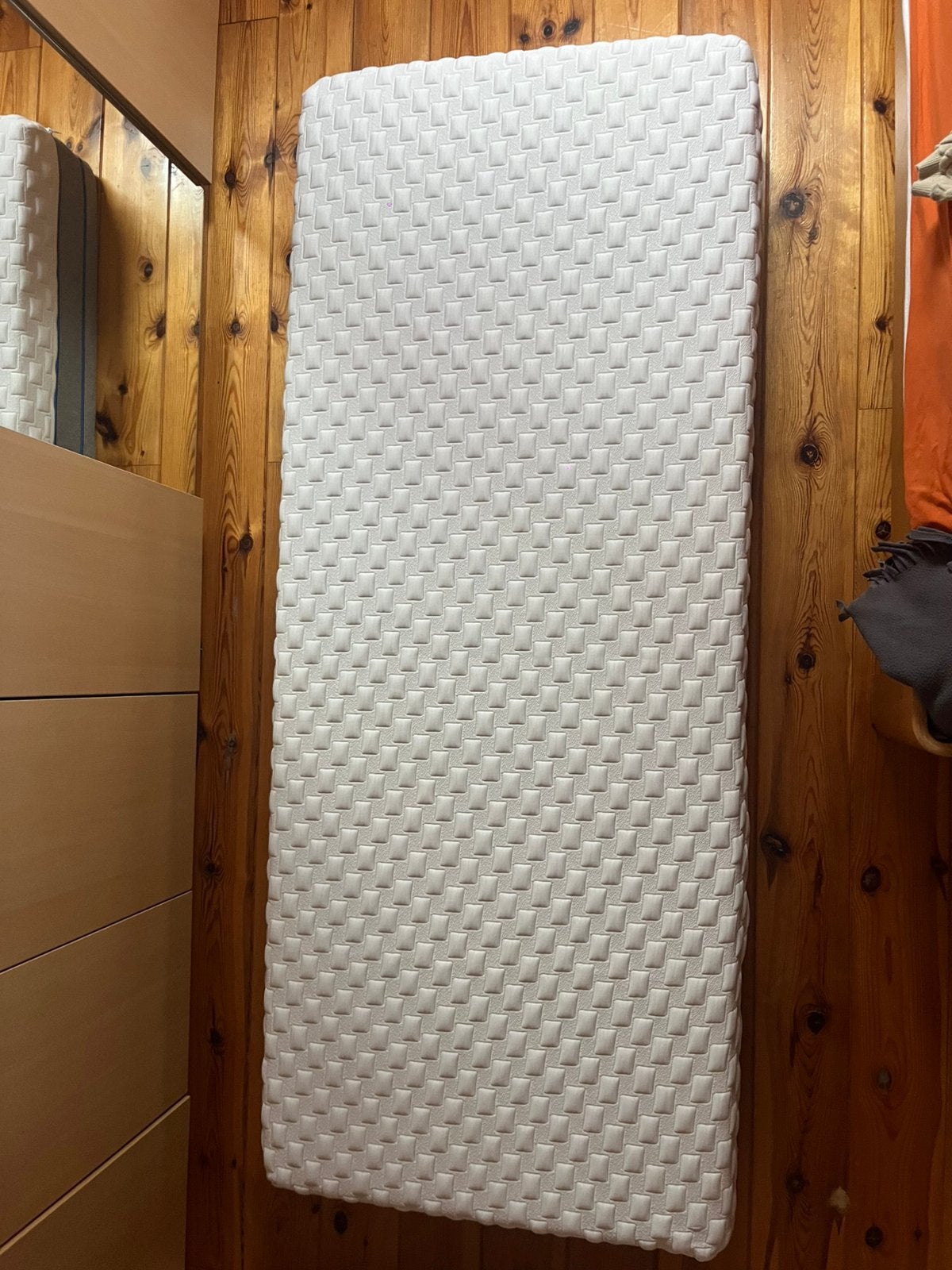 Matelas Technogel Estasi Soft 80x200, comme neuf !, Maison & Meubles, Enlèvement, Comme neuf, Matelas