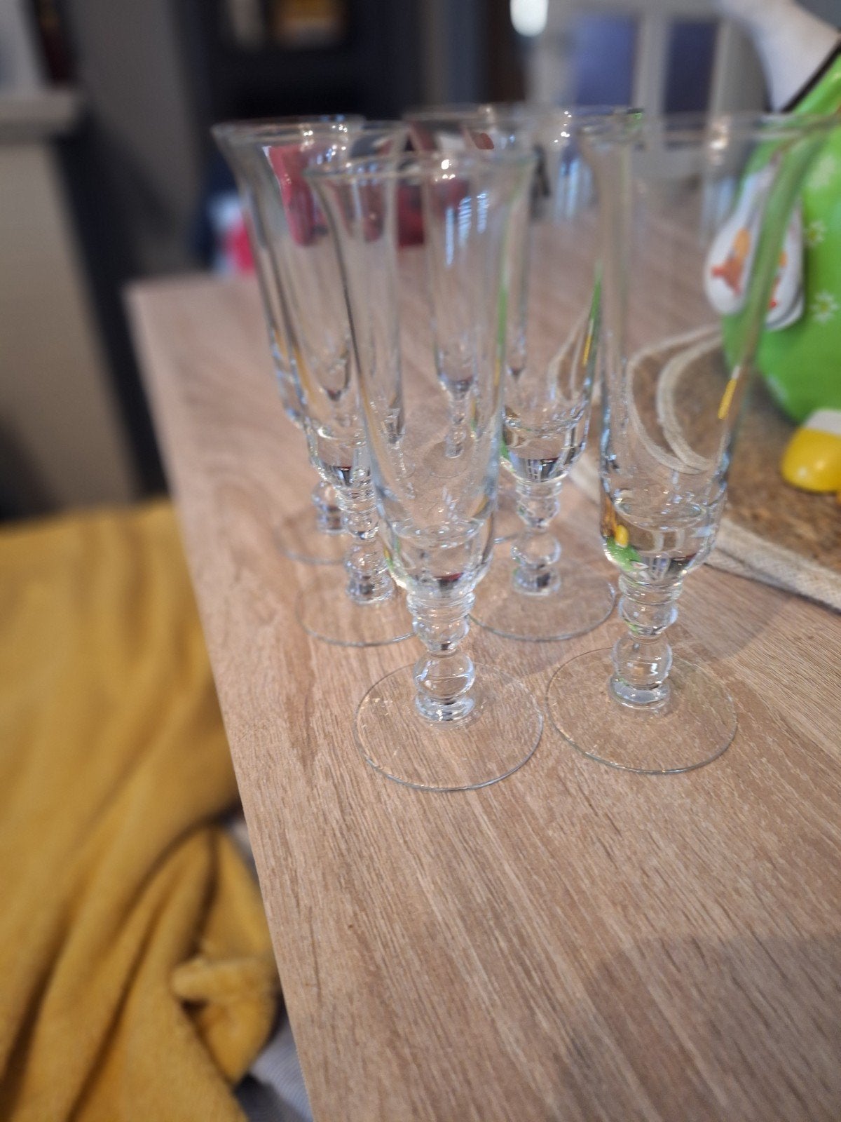 6 verres flûte  a champagne, Collections, Enlèvement