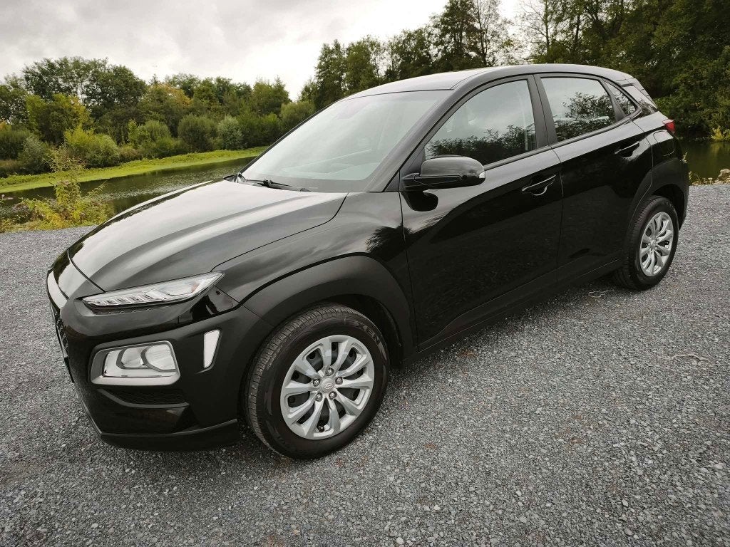 Hyundai Kona 1.0 T-GDi, Dealer onderhouden, Stof, Start-stop-systeem, Zwart
