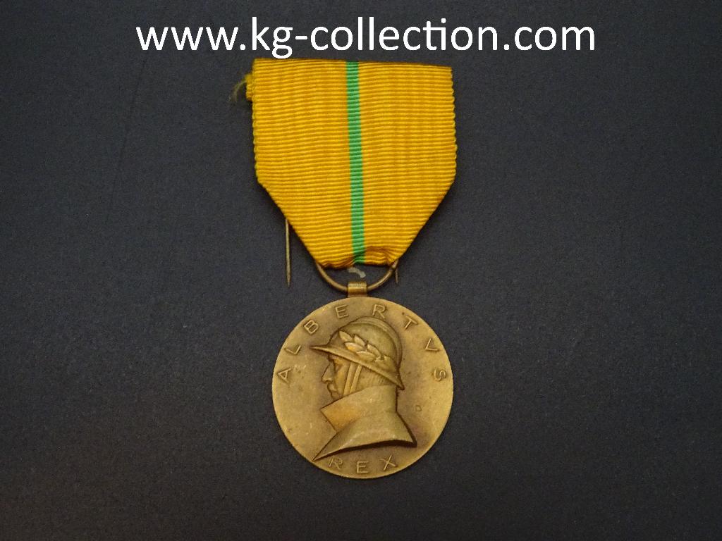 Herinneringsmedaille regeerperiode Albert I België, Verzamelen, Ophalen of Verzenden, Overige soorten, Lintje, Medaille of Wings