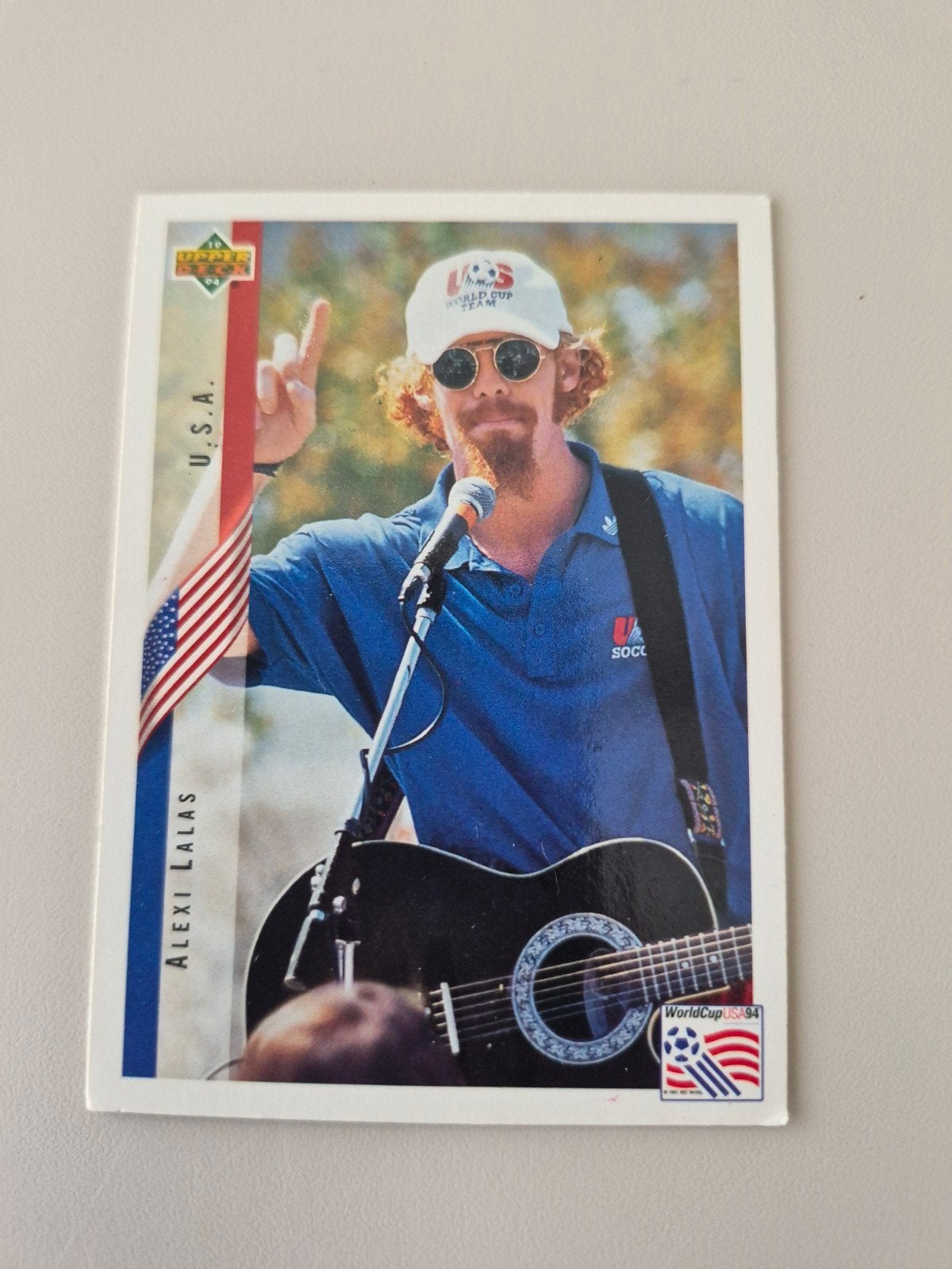 Alexi Lalas - USA - Upper Deck 1994, Verzamelen, Ophalen of Verzenden