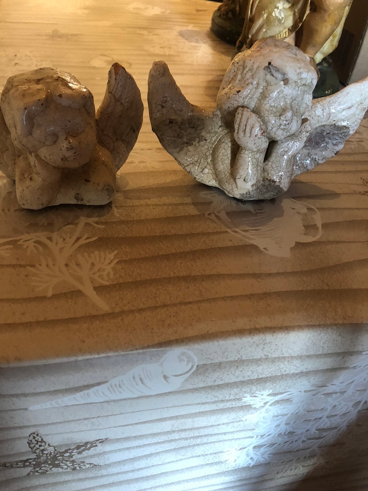 2 kleine engeltjes, Verzamelen, Beelden en Beeldjes, Ophalen of Verzenden, Zo goed als nieuw