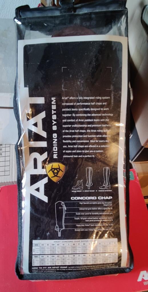 Ariat Concord chaps, Dieren en Toebehoren, Paardrijkleding, Ophalen of Verzenden, Nieuw, Kinderen, Schoeisel