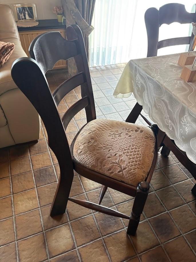 Eettafel + 6 stoelen, 150 à 200 cm, Cinq personnes ou plus, 100 à 150 cm, Enlèvement
