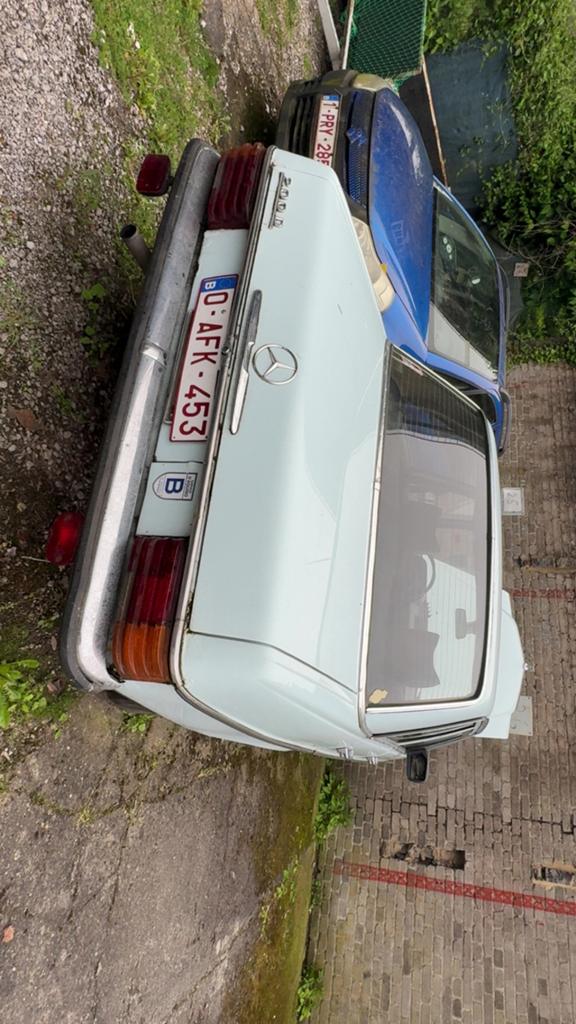Mercedes-Benz W115 /8 200D 1972, Particulier, Achat, Mercedes-Benz