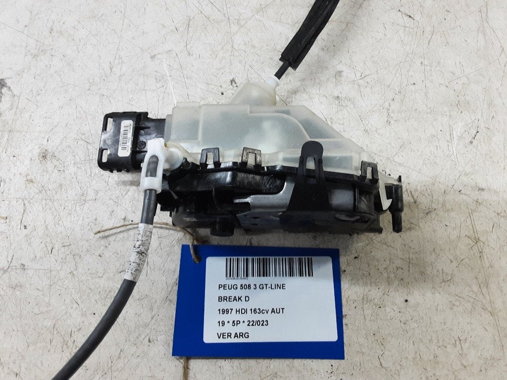 PORTIERSLOT LINKS ACHTER Peugeot 508 SW (F4 / FC / FJ / FR), Auto-onderdelen, Kontakt-peugeot@peugeot.com, Gebruikt, Achter, Peugeot Deutschland GmbH