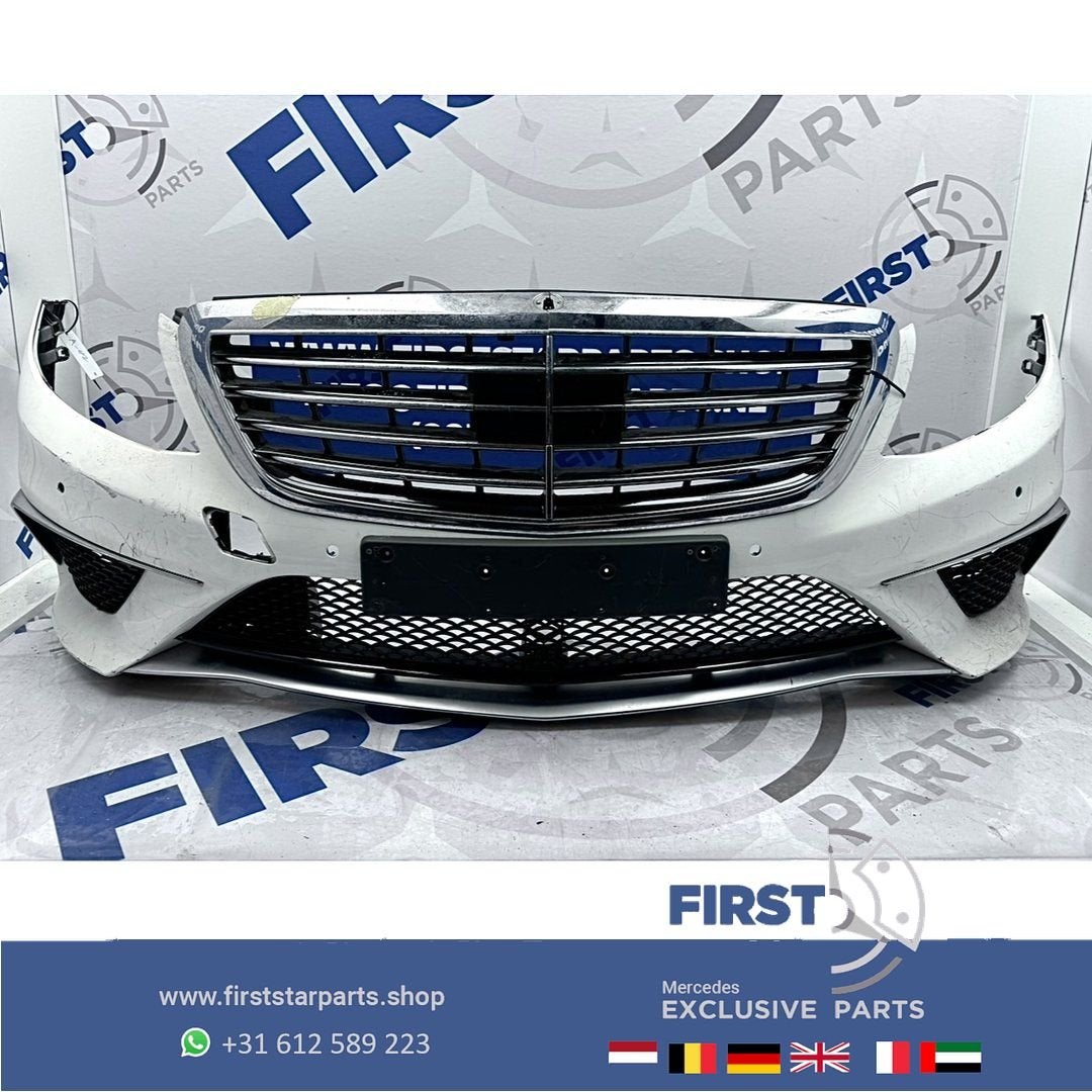 W222 S KLASSE FACELIFT AMG VOORBUMPER COMPLEET origineel Mer, Utilisé, -, Avant, -