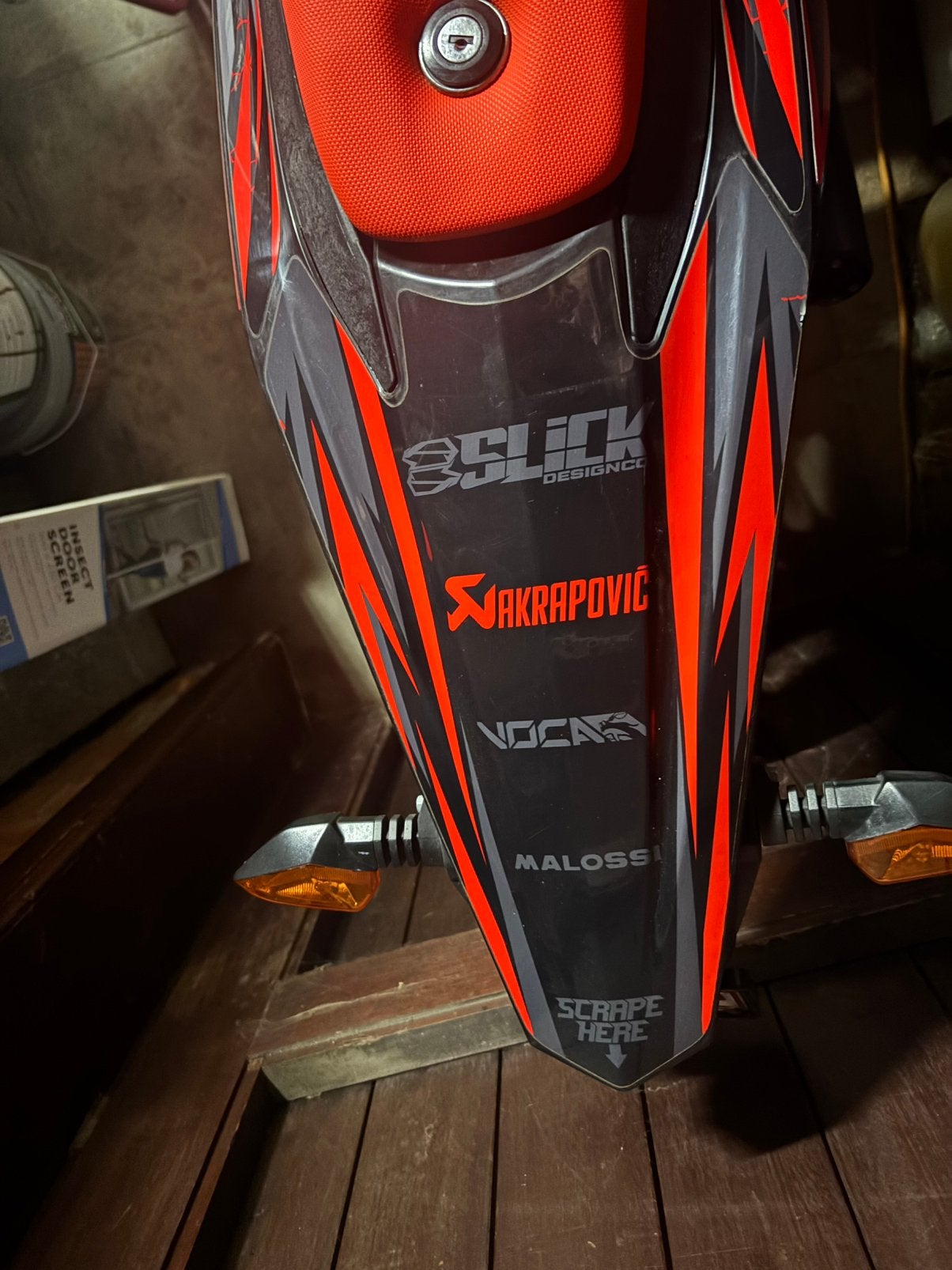 kappen set beta rr50 met sticker set, Fietsen en Brommers, Ophalen of Verzenden