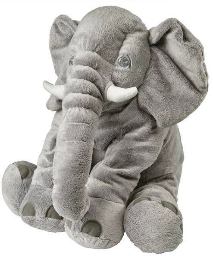 Ikea Knuffelbeer Olifant, Gris, Enlèvement, Neuf, IKEA