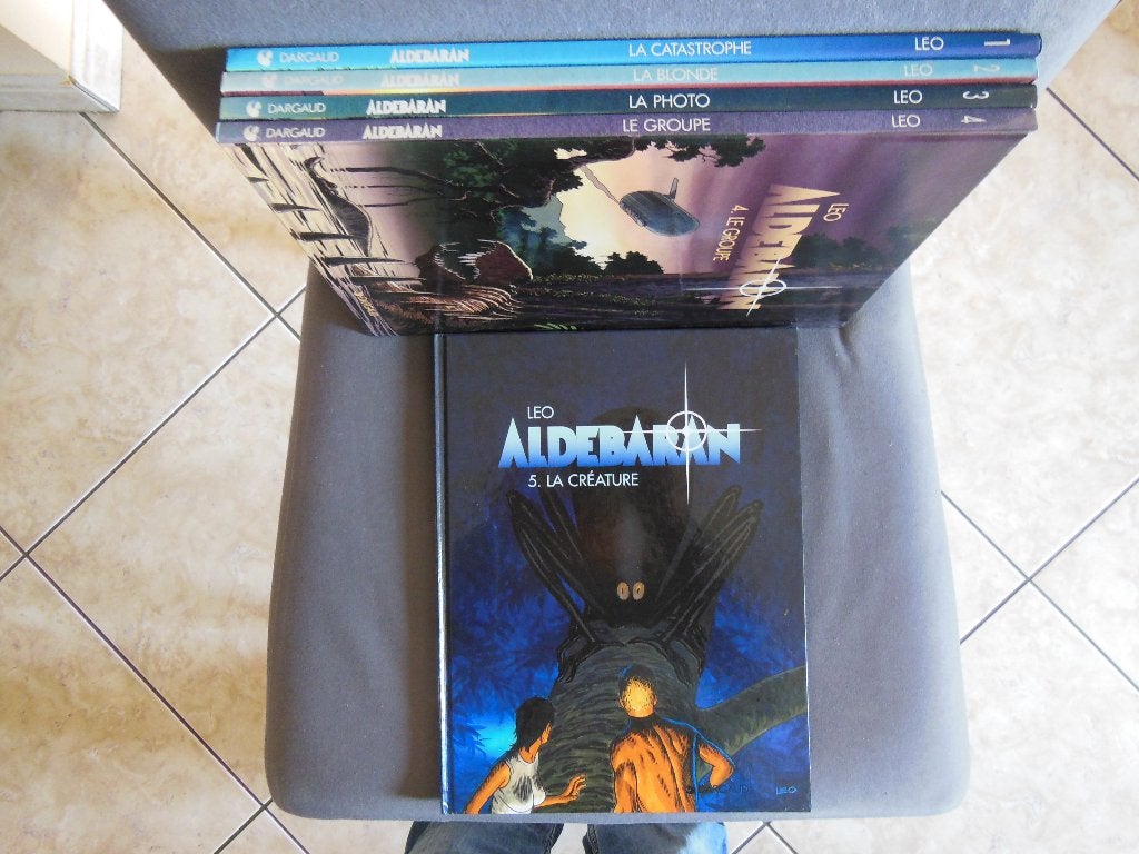 Lot BD Aldébaran 1 à 5 Série complète, Enlèvement ou Envoi, Utilisé