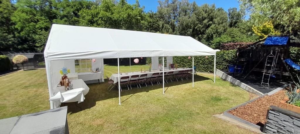 Feesttent TE HUUR, Ophalen, Gebruikt
